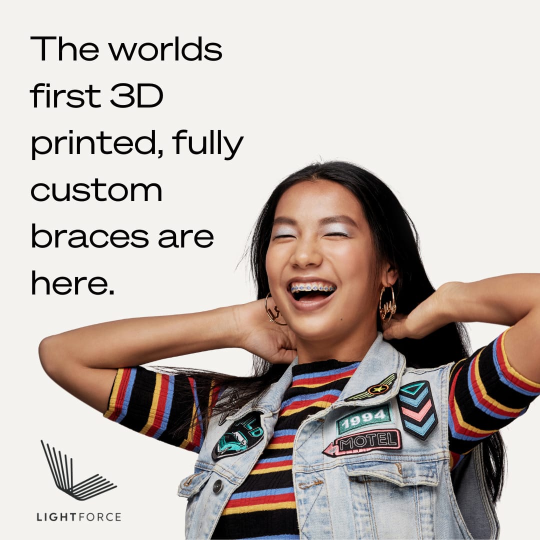 The worlds first 3 D printed fully custom braces are here